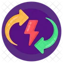 Reciclagem de energia  Icon