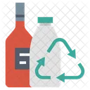 Reciclagem de garrafas  Ícone
