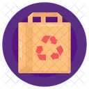 Reciclagem de sacos  Ícone