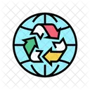 Reciclagem global  Ícone