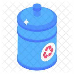 Reciclaje de botellas  Icono