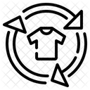 Ropa Rotacion Icono Icono