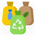 Reciclar basura  Icono