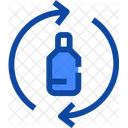 Reciclar botella  Icono