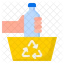 Reciclar botella  Icono