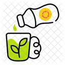 Garrafa Biodegradavel Garrafa Reciclada Garrafa Ecologica Ícone