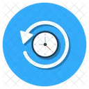 Reciente Ultimo Pasado Icono