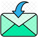 Recieve Email Message Receive Icon
