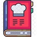 Recipe Book Cooking Cookbook Icon