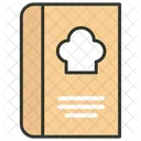 Recipe Book Cookbook Cooking Book Icon