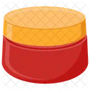 Recipiente de creme  Ícone