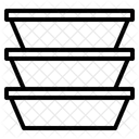 Conteneurs de stockage de nourriture  Icône