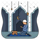 Reciting quran  Symbol