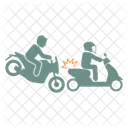 Reckless Accident Driver Icon