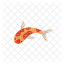 Koi Pez Carpa Icono