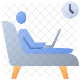 Reclining Chair  Icon