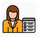 Hombre Mujer Centro De Negocios Icon