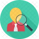 Personal Reclutamiento Seo Icon