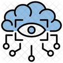 Identification Ai System Object Detection Ai Machine Learning Icon