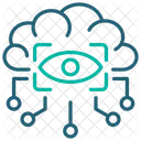 Identification Ai System Object Detection Ai Machine Learning Icon