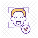 Recognize Face Facial Icon