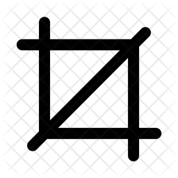 Recadrer  Icône