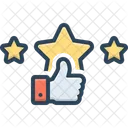 Recommend Giving Feedback Rating Icon
