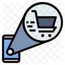 Shopping Application Smartphone Platform Icon