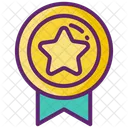Recompensa Premio Vencedor Ícone