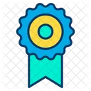 Recompense Badge Etiquette Icône