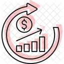 Acciones Recompra Inversion Icono