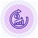 Acciones Recompra Inversion Icono