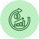 Acciones Recompra Inversion Icono