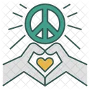 Reconciliation Cooperate Peace Icon