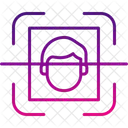 Reconhecimento Facial Biometrico Facial Ícone