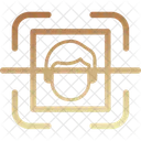 Reconhecimento Facial Biometrico Facial Ícone