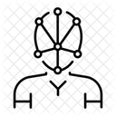 Reconnaissance Faciale Numerisation Detection Icône