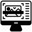 Reconocimiento De Imagenes Escaneo De Imagenes Enfoque De Imagenes Icon