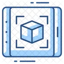 Reconocimiento De Objetos Cubo 3 D Cubo Icon