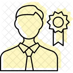 Reconocimiento del empleado  Icono