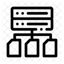 Recopilacion De Datos Servidor Documentos Icono
