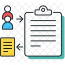 Recopilación de datos  Icono