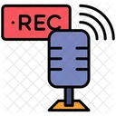 Record Microphone Rec Icon