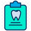 Clipboard Checklist Dental Icon