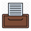 Records Management Inventory Delivery Record Icon