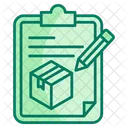 Records Management Inventory Delivery Record Icon