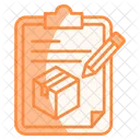 Records Management Inventory Delivery Record Icon