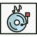 Record Player Retro Music Device Vintage Music Icon