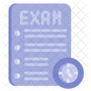 Recordatorio de examen  Icono