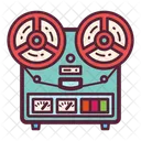 Recorder Music Tape Icon